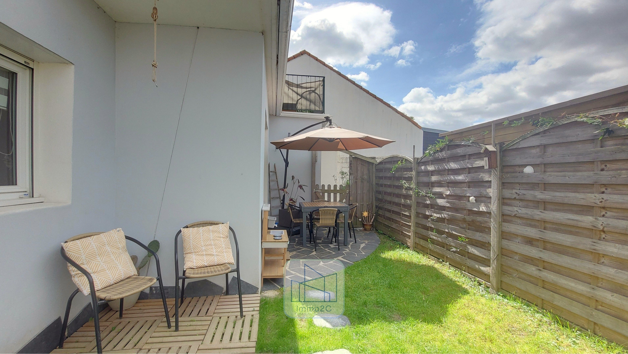 Nantes - Type 3 avec jardin !